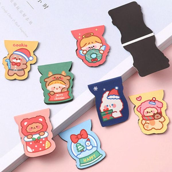 

bookmark 1pcs creative cute christmas magnetic bookmarks cartoon magnet book page holder stationery students gifts office school supplies