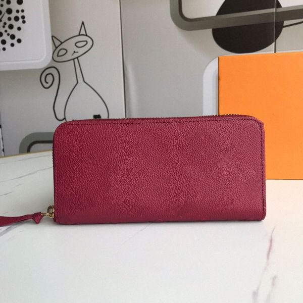 

luxurys designers men long wallet man leather canvas credit card holder pouch women wallets female fashion casual male clutch pocket coin pu, Red;black