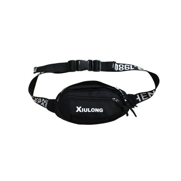 

letter printing fashion trend belt bag oxford bra chain couple diagonal waist bags