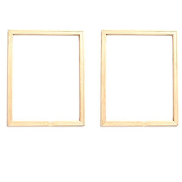 

frames 2x 40x50 cm wooden frame diy picture art suitable for home decor painting digital diamond drawing paintings