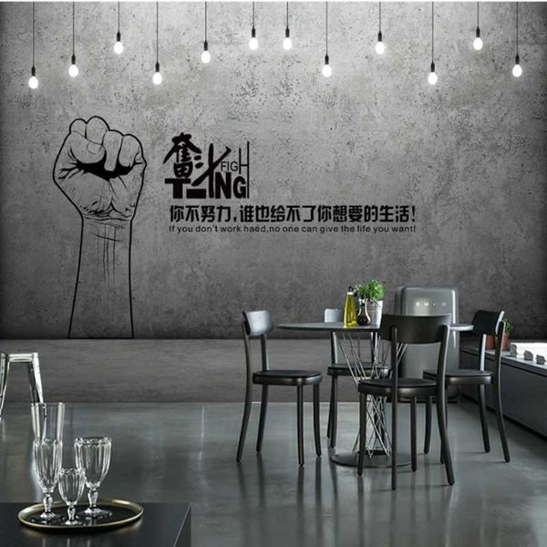 

wallpapers milofei manufacturers custom nostalgic fist cement wall bar background wallpaper mural