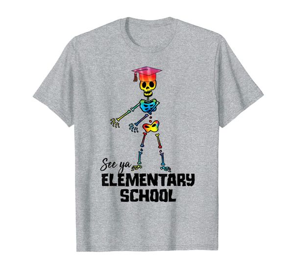 

See Ya Elementary School Shirt | Tie Dye Graduation Tee Gift, Mainly pictures