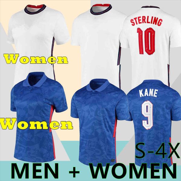 

s-4xl size soccer jersey 2021 women kane sterling rashford sancho henderson barkley maguire 20 22 national football shirts men + kids kit se, Black
