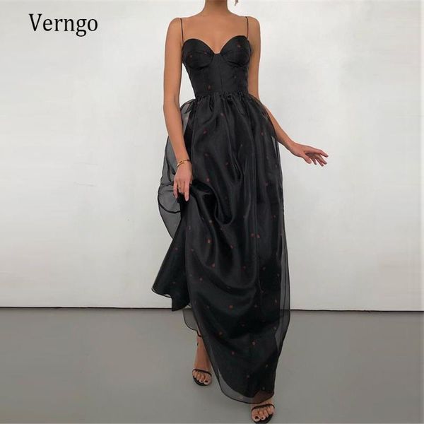 

party dresses verngo 2021 spaghetti straps black a line long prom satin organza sweetheart floor length simple evening occaison gown, White;black