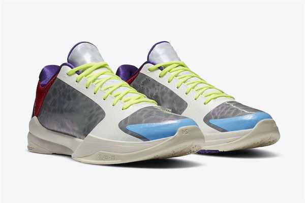 

shoes zoom 5 protro pj tucker basketball particle grey light cream-sail white sports sneakers size