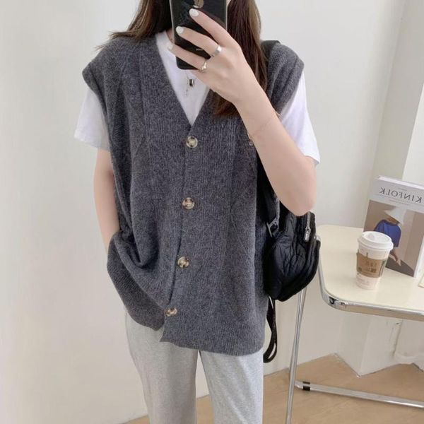 

women's vests sweater vest, blouse, Black;white