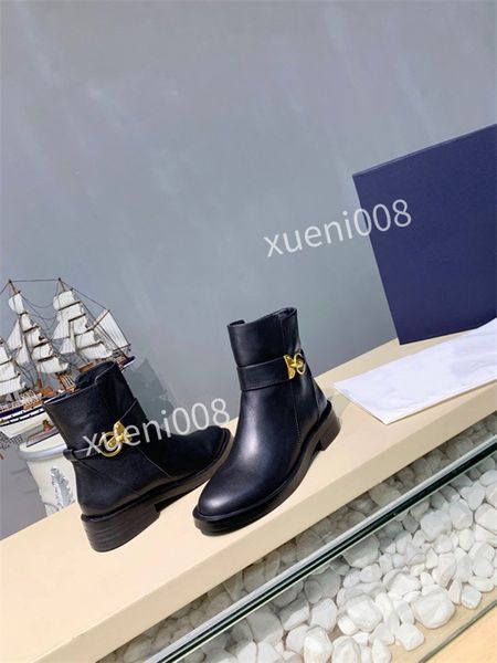 

snow boot women snowdrop 35-41 flat ankle boots soft wool fur suede leather shoes winter martin boots printing over the knee rx211019, Black