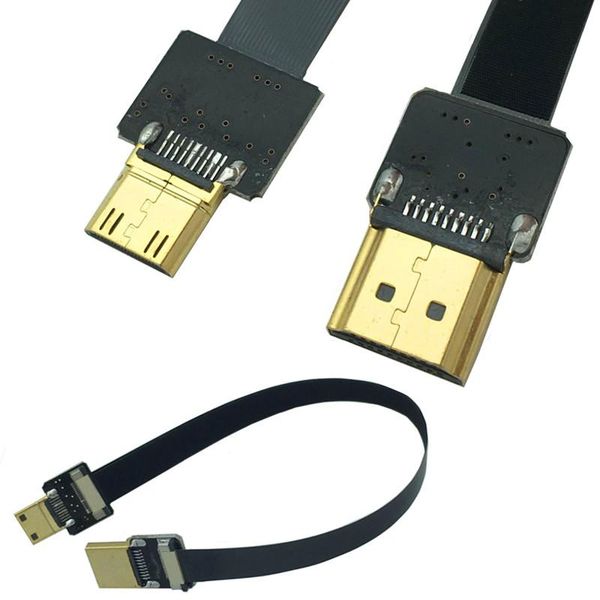 

audio cables & connectors fpv to mini adapter 5cm-100cm fpc ffc ribbon flat cable 20pin for multicopter aerial pography