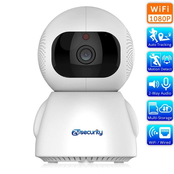 

cameras h.265 1080p cloud wifi camera ai human detect auto tracking smart wireless home security cctv video surveillance