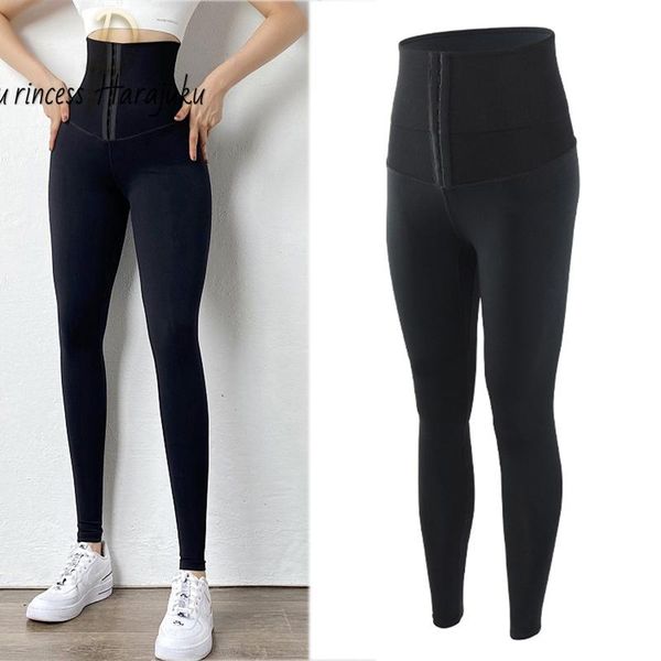 

women's leggings high waist pants women legging push up fitness body shaper corset slim elastic sportswear femme s-2xl, Black