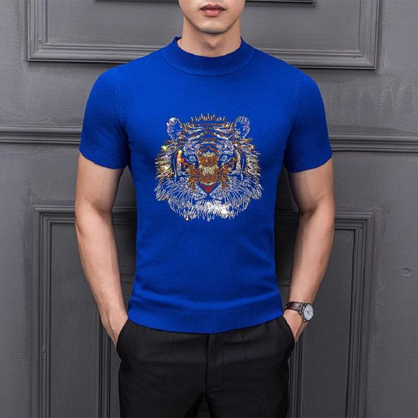 

men's t-shirts youth warm cashmere clothing spring t-shirt hip-hop arrival sweater slim pullover knit, White;black