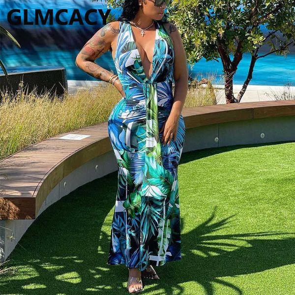 

women sleeveless printed v-neck belt maxi bodycon dress 210702, Black;gray