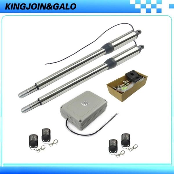 

access control remote swing gate opener electric linear actuator engine motor system for total 400kgs fingerprint
