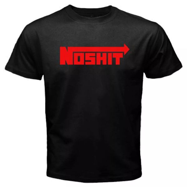 

new noshit funny nos logo men's black t-shirt size s to 3xl, White;black