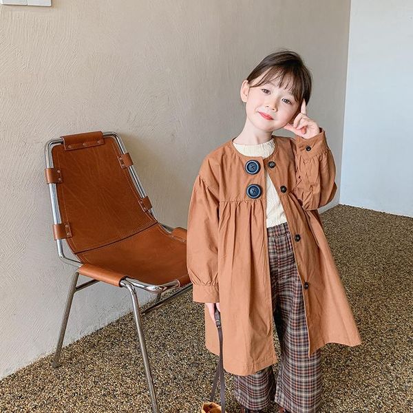 

jackets 2021 autumn arrival girls long sleeve coat kids kid, Blue;gray