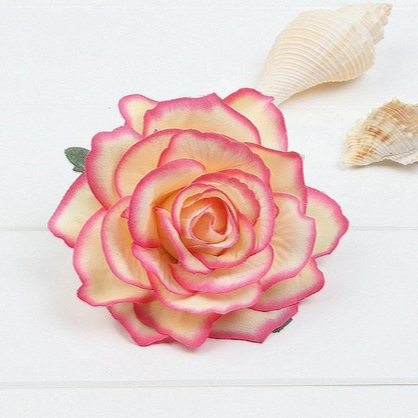 

bridal rose flower hair clip hairpin&brooch wedding bridesmaid party accessories1