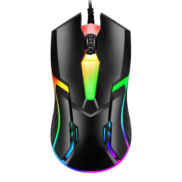 

mice limei s1 e-sports luminous wired mouse usb desklapmute computer game
