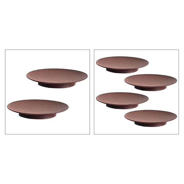 

pcs/4 pcs retro candle holders plate durable iron candlestick round holder for pillar candles tea light birthday party