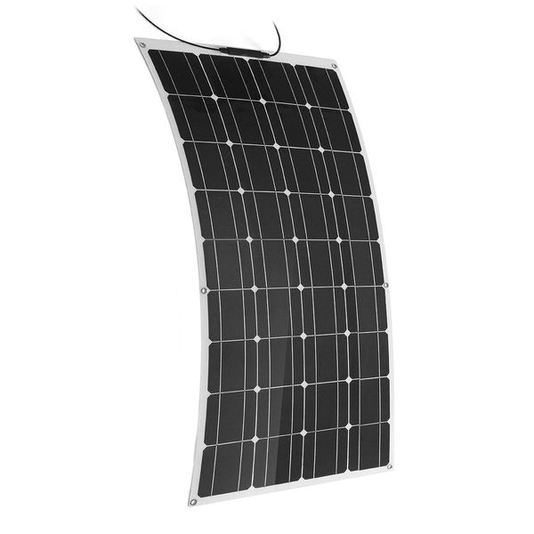 

21v 120w flexible solar panel mono caravan boat camping home battery- charge
