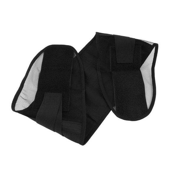 

waist support quality protection thin breathable mesh lumbar steel plate belt for sports safety, Black;gray
