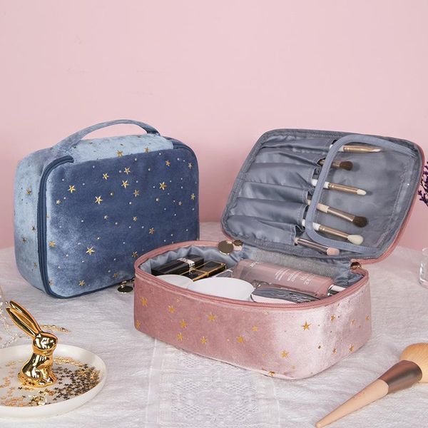 

large women cosmetic bag zipper makeup travel organizer beauty case bathroom wash toiletry bags necessaries storage boxes & bins