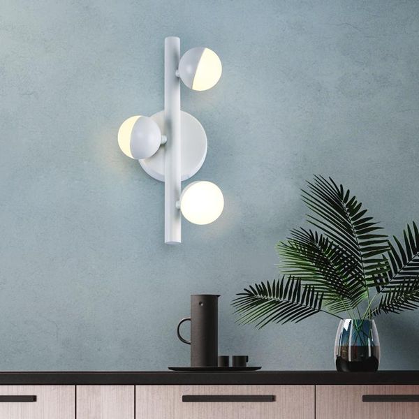 

wall lamps lamp led creative molecular lights aisle porch corridor stairs lighting art bedside bubble light sconce cl5251102