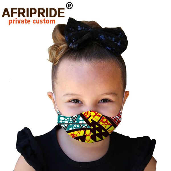 

batik cotton headscarf dust-proof printed children's mask afripride