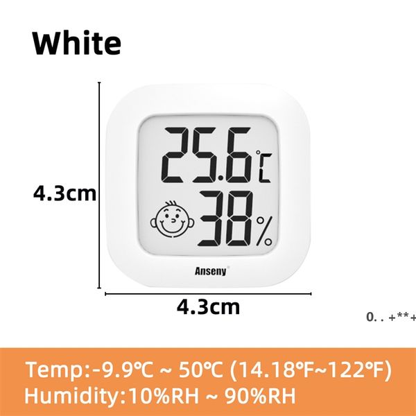 Мини ЖК-цифровой термометр Гигрометр Внутренняя комната Электронная температура Метр Усилитель влажности Датчик LLD12156