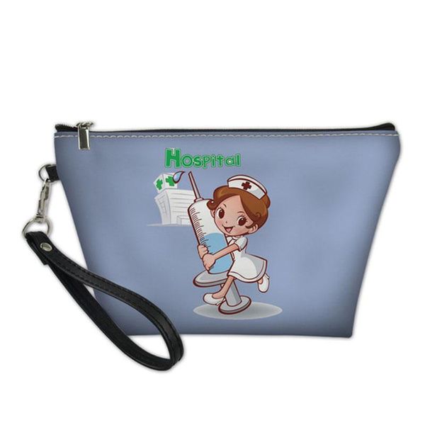 

cute pattern leather make up bag women travel makeup bags cosmetic case washing toiletry kit organizer neceser & cases