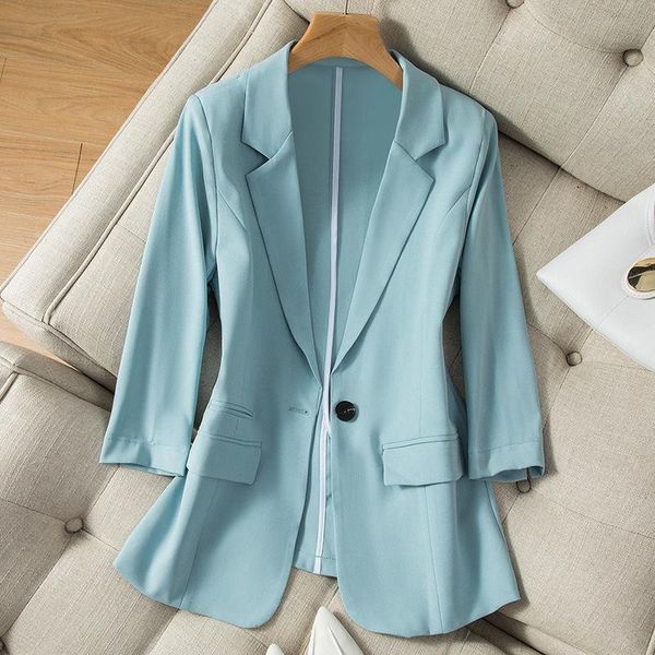 

women's suits & blazers women 2021 spring autumn office lady work slim fashion business ol suit jacket ladies elegant casual coat femme, White;black