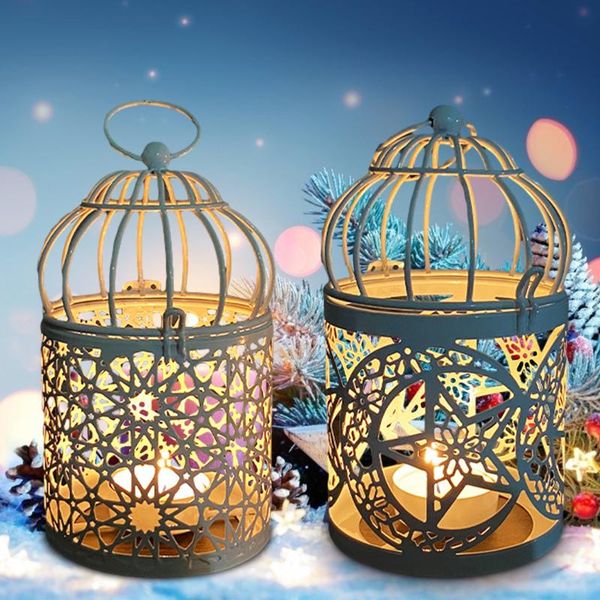 

candle holders metal hanging holder candlestick with loop for home decoration