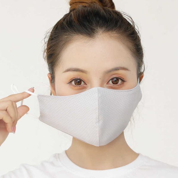 

summer thin anti puff mask cool feeling cloth women riding dustproof threedimensional breathable cool breathing mh maskhigh quality