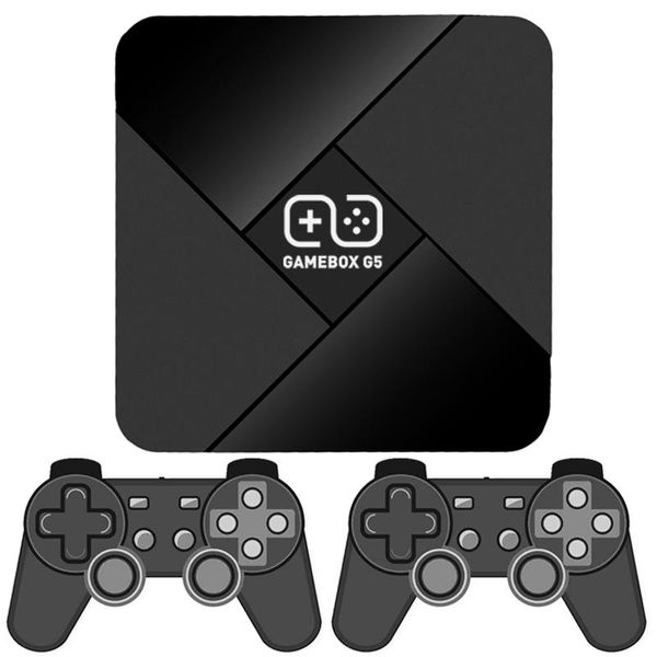 

portable game players gamebox g5 s905l wifi 4k hd super x console 51000+ retro classic mini tv box video player wireless controller
