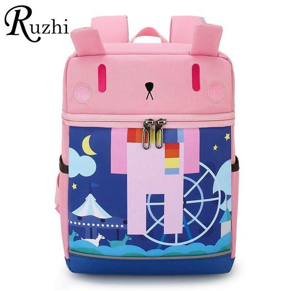 

cartoon pre school bags protect spine kid backpack kindergarten kids bookbags toddler children backpacks