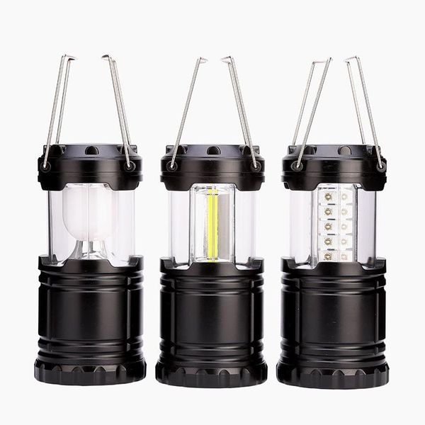 

outdoor battery camping lantern creative retractable and convenient portable tent light handheld emergency lanterns