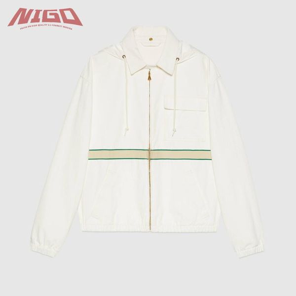 

men's jackets nigo vintage label eco-friendly cotton jacket #nigo12223, Black;brown