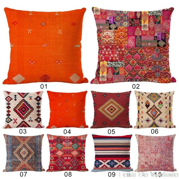 

cushion/decorative pillow bohemian throw pillows case brown cushions decorative linen comfortable cover cushion geometric home pillowcase