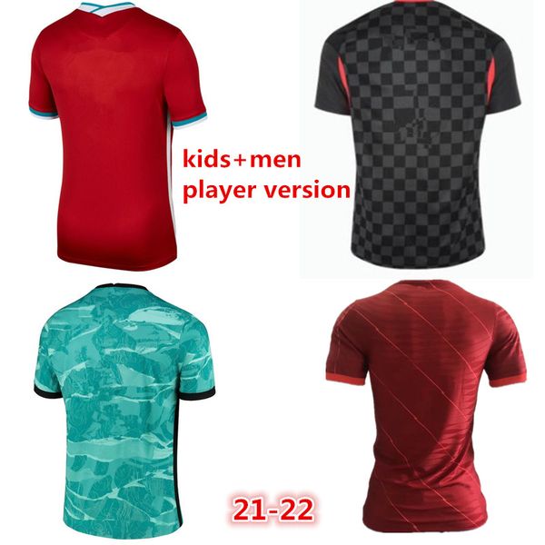 

2021 2022 soccer jersey 20 21 22 club football shirt 2021-22 2020-21 men + kids jerseys personaliza los kits de uniforme en blanco, Black