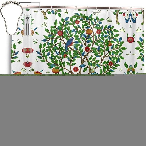 

shower curtains curtain 12 hook waterproof polyester fabric bathroom decoration and tub 72 "x72"