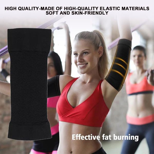 

elbow & knee pads elastic compression arm sleeves slimming scar covering improve shaper sleeve protector calf for sport fitness, Black;gray