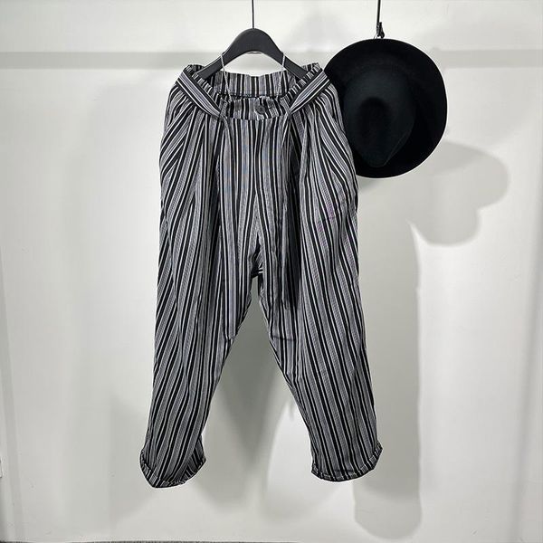 

men's pants owen seak men casual harem high street wear hip hop ankle length clothing sweatpants spring black