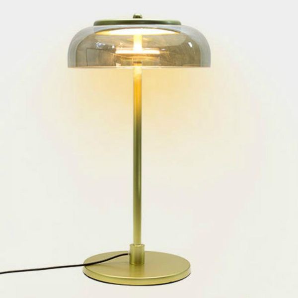 

table lamps nordic post modern electroplated iron body glass lampshade desk lamp study led book light living room decor bedroom