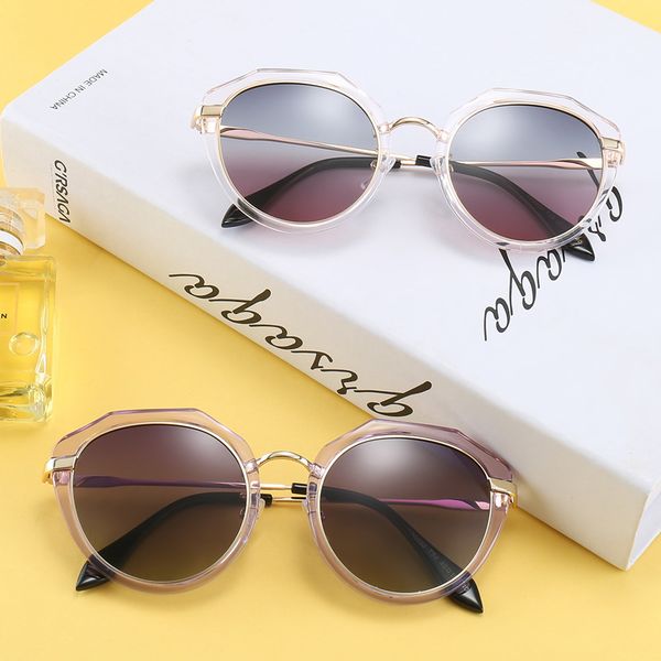 

55933 polarized sunglasses fashion irregular sunglasses fashion glasses, White;black