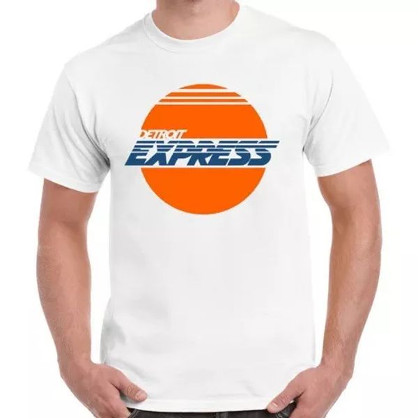 

detroit express 70s soccer football team retro t shirt 1873, White;black
