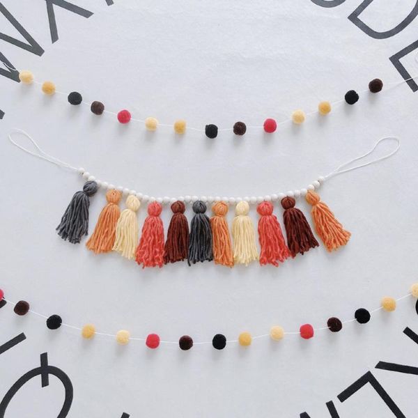 

party decoration 1 set tassels tapestry cute macrame wall hanging decor reusable