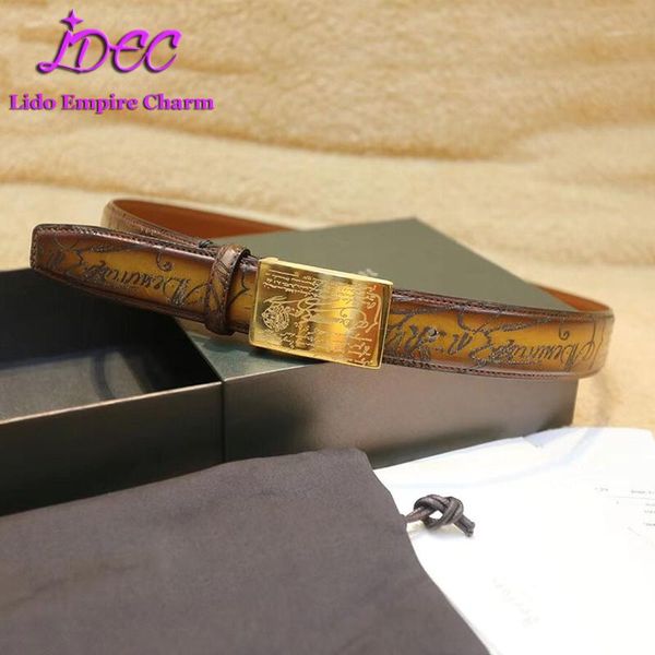 

steel men's stainless buckle pure hand polished personalized leisure belt belts, Black;brown