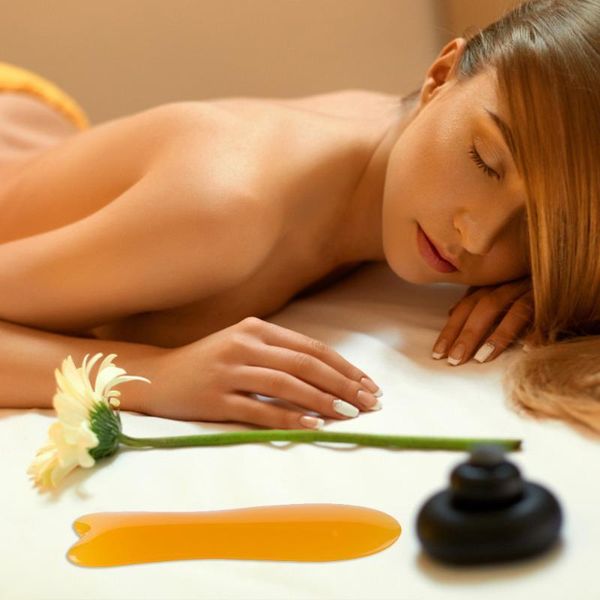 

body back guasha beeswax board natural resin scraper acupuncture therapy spa portable anti-aging body skin massager