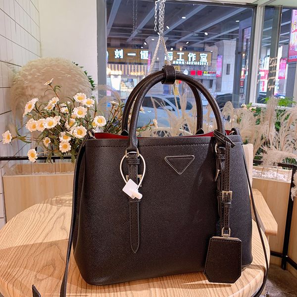 

2022 luxury quality handbag designer ladies tote bag crossbody fashion brand large capacity cowhide leather detachable shoulder strap