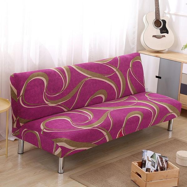 

chair covers full cover sofa bed simple folding no armrest stretch fabric all inclusive home decor dustproof beautiful