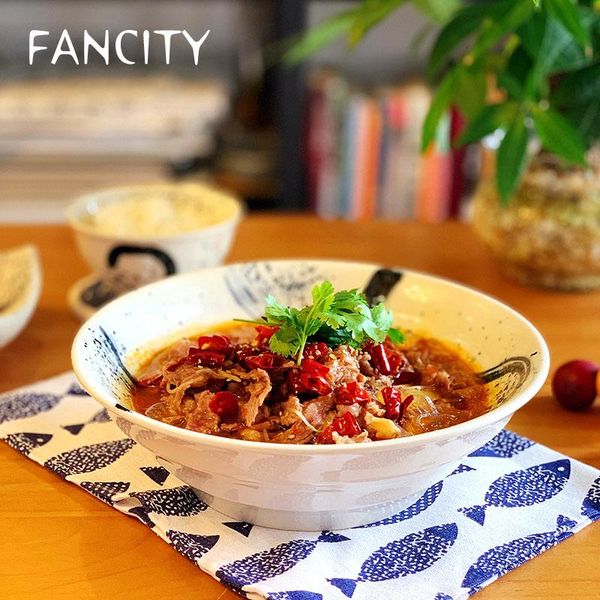 

bowls fancity shaped and dishes single-piece chinese style combination simple home matchi